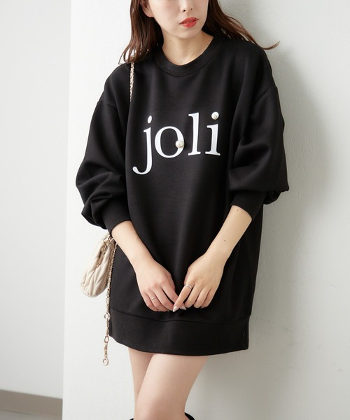 Chico(チコ)の「ダンボールフロッキープリントスウェット(スウェット・レディース・グレー/ブラック/アイボリー・FREE)」の19枚目の写真