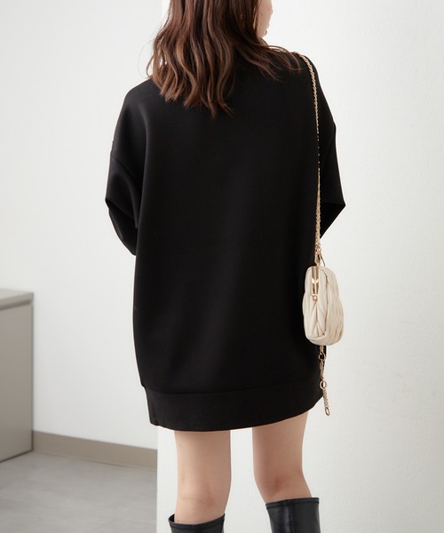 Chico(チコ)の「ダンボールフロッキープリントスウェット(スウェット・レディース・グレー/ブラック/アイボリー・FREE)」の20枚目の写真