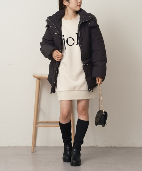 Chico(チコ)の「ダンボールフロッキープリントスウェット(スウェット・レディース・グレー/ブラック/アイボリー・FREE)」の22枚目の写真