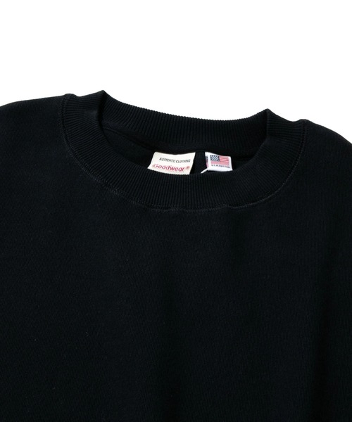 go slow caravan（ゴースローキャラバン）の「Good Wear/グッドウェア　BIG クルーネックトレーナー（スウェット・メンズ・カーキ/サンドベージュ/ブラック/グレー/コーラルピンク/ダークグリーン・X-LARGE/LARGE/MEDIUM）」の7枚目の写真