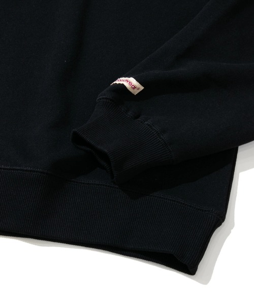 go slow caravan（ゴースローキャラバン）の「Good Wear/グッドウェア　BIG クルーネックトレーナー（スウェット・メンズ・カーキ/サンドベージュ/ブラック/グレー/コーラルピンク/ダークグリーン・X-LARGE/LARGE/MEDIUM）」の10枚目の写真