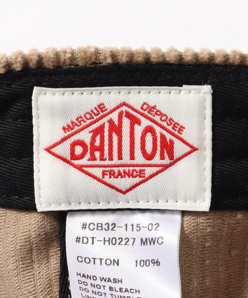 DANTON（ダントン）の「【DANTON / ダントン】 コーデュロイ 6PANEL CAP（キャップ・メンズ・ブラウン系その他/ブラック/ブラウン・FREE）」の14枚目の写真