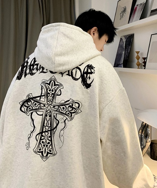 ストリートクロスバックロゴパーカー（パーカー）｜MGV（エムジー