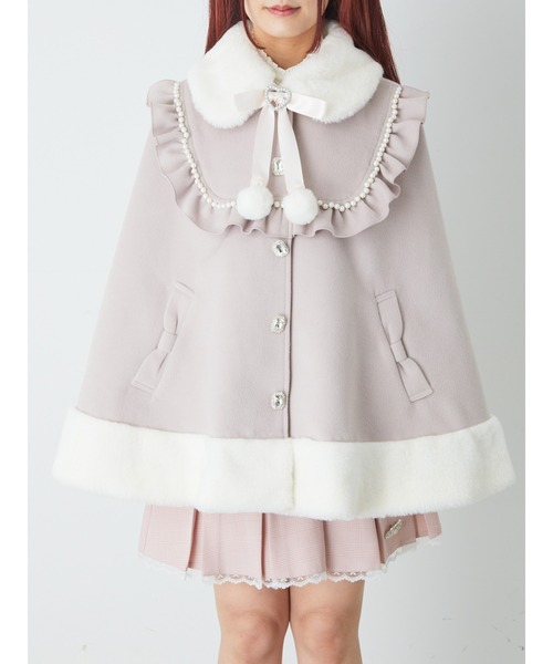 Ank Rouge（アンクルージュ）の「リボンポケットケープコート