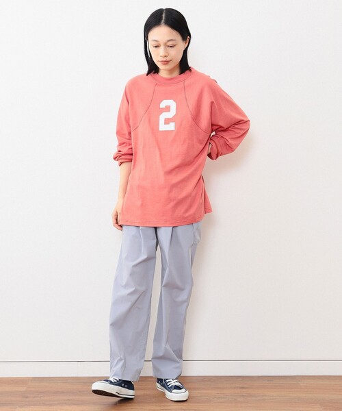 BEAMS BOY（ビームスボーイ）の「WILD THINGS × BEAMS BOY / 別注 デナリ パンツ（その他パンツ・レディース・ピンク/ブルー系その他/ライトブルー・SMALL）」の16枚目の写真