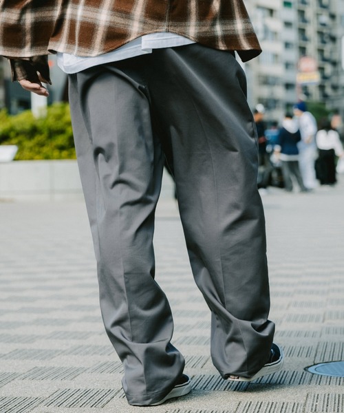 Subciety(サブサエティ)の「BALLOON CHINO SLACKS(スラックス・メンズ・ブラック/アイボリー/グレー/オリーブ・SMALL/MEDIUM/X-LARGE/LARGE)」の17枚目の写真