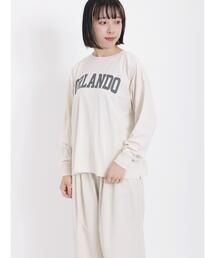 Samansa Mos2 | プリントアソートロングTシャツ(Tシャツ/カットソー)