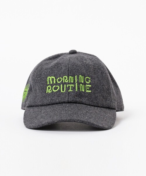 TOKYO CULTUART by BEAMS(トウキョウカルチャートバイビームス)の「norahi / routine CAP(キャップ・メンズ・ブラウン/チャコールグレー・ONE SIZE)」の4枚目の写真