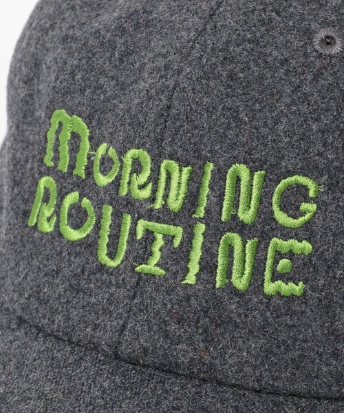 TOKYO CULTUART by BEAMS(トウキョウカルチャートバイビームス)の「norahi / routine CAP(キャップ・メンズ・ブラウン/チャコールグレー・ONE SIZE)」の6枚目の写真