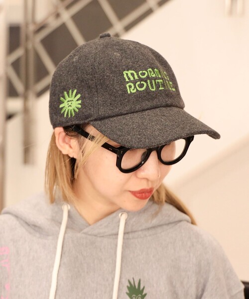 TOKYO CULTUART by BEAMS(トウキョウカルチャートバイビームス)の「norahi / routine CAP(キャップ・メンズ・ブラウン/チャコールグレー・ONE SIZE)」の8枚目の写真