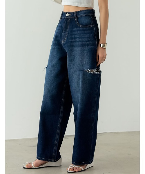 Re:EDIT（リエディ）の「デニムパンツ（デニムパンツ・レディース・ライトブルー・SHORT）」の7枚目の写真