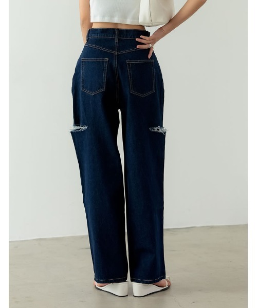 Re:EDIT（リエディ）の「デニムパンツ（デニムパンツ・レディース・ライトブルー・SHORT）」の8枚目の写真