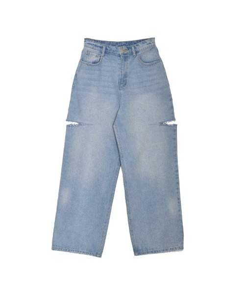 Re:EDIT（リエディ）の「デニムパンツ（デニムパンツ・レディース・ライトブルー・SHORT）」の12枚目の写真