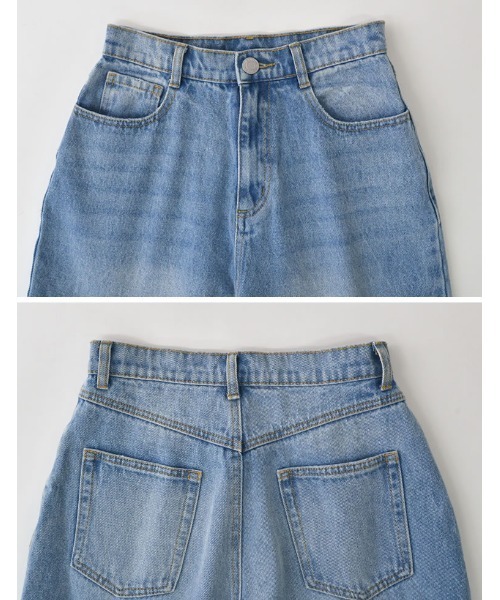 Re:EDIT（リエディ）の「デニムパンツ（デニムパンツ・レディース・ライトブルー・SHORT）」の14枚目の写真