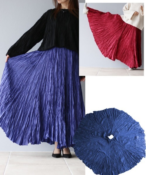 存在感のあるスクイズスカート（スカート）｜Vieo（ヴィオ）