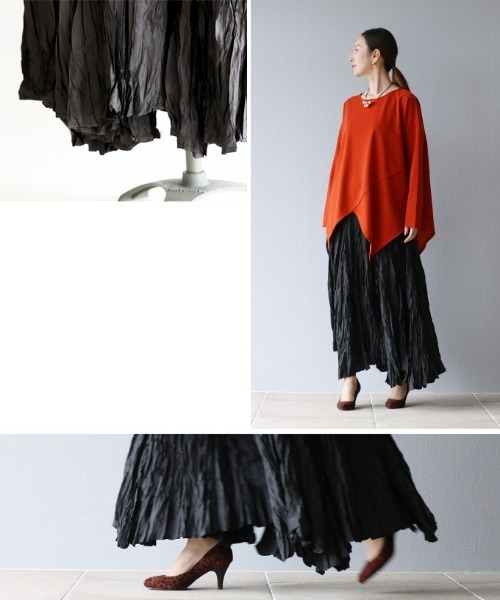 存在感のあるスクイズスカート（スカート）｜Vieo（ヴィオ）