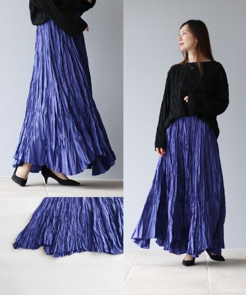 存在感のあるスクイズスカート（スカート）｜Vieo（ヴィオ）