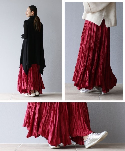 存在感のあるスクイズスカート（スカート）｜Vieo（ヴィオ）