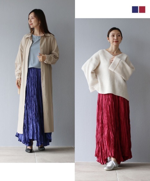 存在感のあるスクイズスカート（スカート）｜Vieo（ヴィオ）