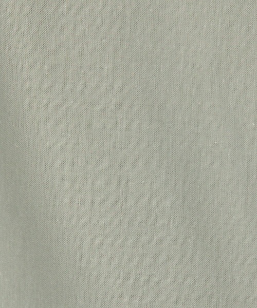 Grand PARK（グランドパーク）の「爽やか吸水速乾　リネン　長袖シャツ（シャツ/ブラウス・レディース・ナチュラル/ミント/ネイビー/イエロー/ホワイト・FREE）」の15枚目の写真