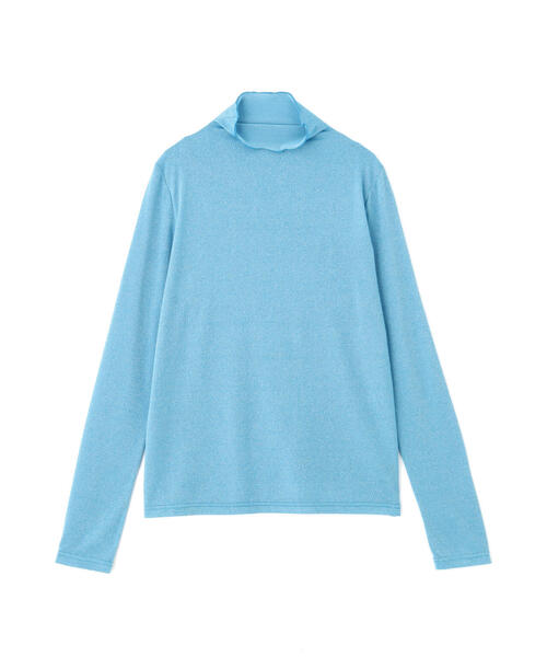 FREE'S MART(フリーズマート)の「ラメシアーハイネックカットソー(Tシャツ/カットソー・レディース・ブラック/ブルー/ホワイト・FREE)」の18枚目の写真