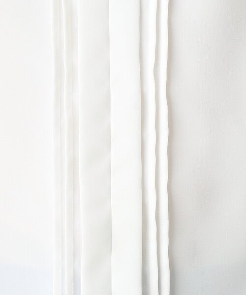 THE SHOP TK （ザ ショップ ティーケー ）の「◆【セレモニー/入卒/通勤/洗える】金属バー付タックブラウス（シャツ/ブラウス・レディース・オフホワイト・11/13/14/12）」の10枚目の写真