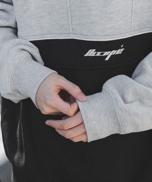 kutir（クティール）の「配色切替ハーフジップスウェット（スウェット・メンズ・ネイビー/ブラック・MEDIUM/LARGE）」の20枚目の写真