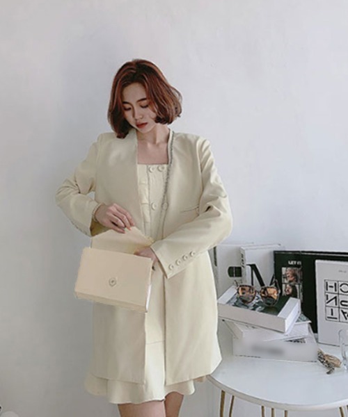 Miniministore(ミニミニストア)の「パーティーバッグ 結婚式 クラッチバッグ(クラッチバッグ・レディース・シルバー/ホワイト/シャンパン/ブラック・FREE)」の22枚目の写真
