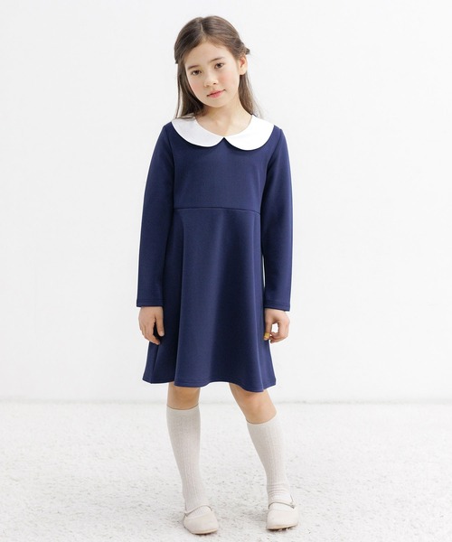 Bee des Bee（ビーデスビー）の「フォーマル 襟付きワンピース（ワンピース・キッズ・ネイビー/ブラック/チャコール・120cm/110cm/130cm/140cm/150cm/100cm）」の20枚目の写真