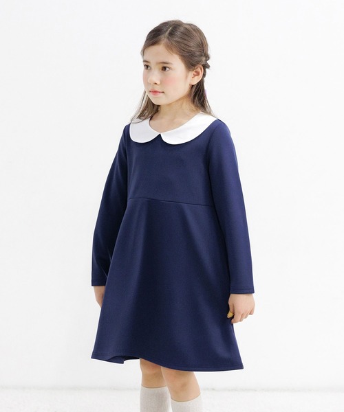 Bee des Bee（ビーデスビー）の「フォーマル 襟付きワンピース（ワンピース・キッズ・ネイビー/ブラック/チャコール・120cm/110cm/130cm/140cm/150cm/100cm）」の17枚目の写真