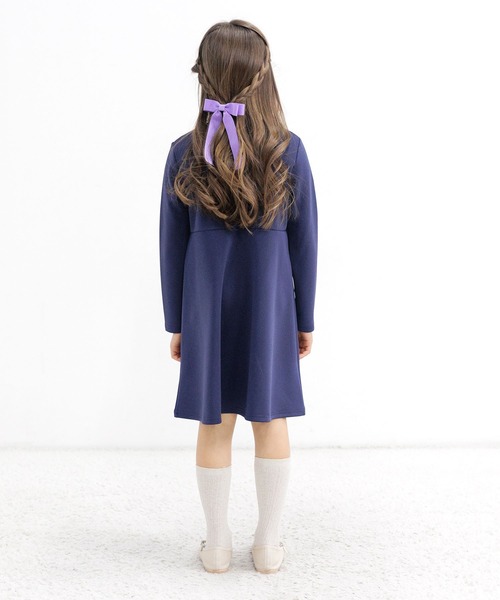 Bee des Bee（ビーデスビー）の「フォーマル 襟付きワンピース（ワンピース・キッズ・ネイビー/ブラック/チャコール・120cm/110cm/130cm/140cm/150cm/100cm）」の22枚目の写真