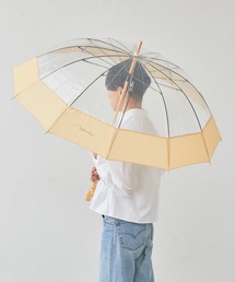 Actually | バイカラークリアアンブレラ(長傘)