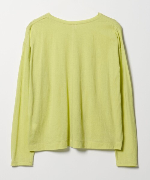 CITEN（シテン）の「＜CITEN＞シアー ユルTシャツ（Tシャツ/カットソー・レディース・ホワイト/ライトブルー/ブラック/ベージュ/ピンク・FREE）」の9枚目の写真