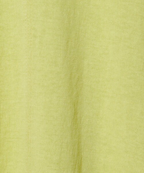 CITEN（シテン）の「＜CITEN＞シアー ユルTシャツ（Tシャツ/カットソー・レディース・ホワイト/ライトブルー/ブラック/ベージュ/ピンク・FREE）」の11枚目の写真