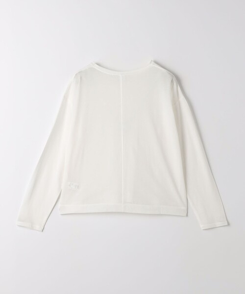 CITEN(シテン)の「<CITEN>シアー ユルTシャツ(Tシャツ/カットソー・レディース・ホワイト/ブラック/ライトブルー/ベージュ/ピンク・FREE)」の11枚目の写真