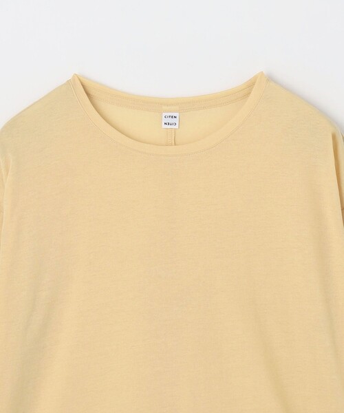 CITEN(シテン)の「<CITEN>シアー ユルTシャツ(Tシャツ/カットソー・レディース・ホワイト/ブラック/ライトブルー/ベージュ/ピンク・FREE)」の19枚目の写真