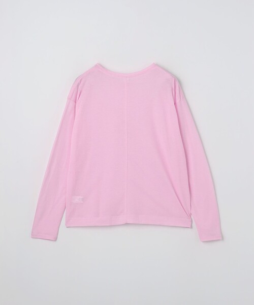 CITEN(シテン)の「<CITEN>シアー ユルTシャツ(Tシャツ/カットソー・レディース・ホワイト/ブラック/ライトブルー/ベージュ/ピンク・FREE)」の22枚目の写真