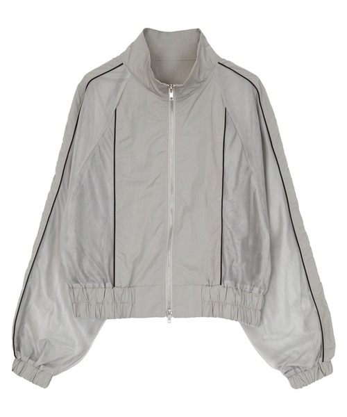 miette(ミエット)の「ダブルジップメッシュブルゾン(ブルゾン・レディース・ブラック/グレー/ホワイト系その他・FREE)」の19枚目の写真