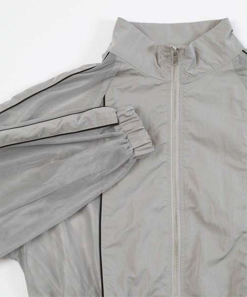 miette(ミエット)の「ダブルジップメッシュブルゾン(ブルゾン・レディース・ブラック/グレー/ホワイト系その他・FREE)」の20枚目の写真