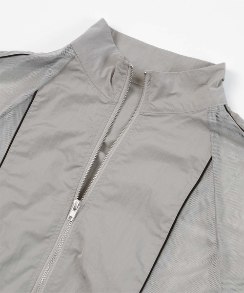 miette(ミエット)の「ダブルジップメッシュブルゾン(ブルゾン・レディース・ブラック/グレー/ホワイト系その他・FREE)」の21枚目の写真