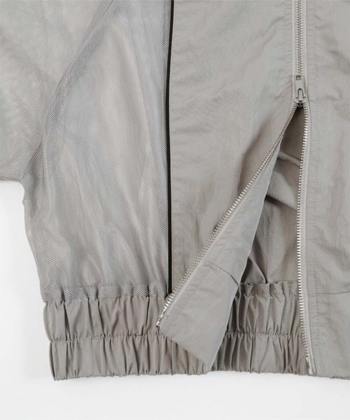 miette(ミエット)の「ダブルジップメッシュブルゾン(ブルゾン・レディース・ブラック/グレー/ホワイト系その他・FREE)」の22枚目の写真