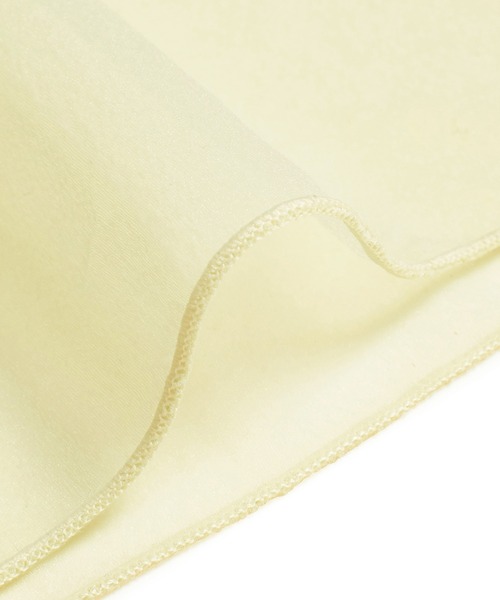 ADAM ET ROPE'(アダムエロペ)の「シアージャージープルオーバー(Tシャツ/カットソー・レディース・ブラック/オフホワイト/ライトグリーン・FREE)」の17枚目の写真