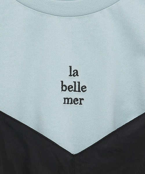 pom ponette junior（ポンポネットジュニア）の「カーゴキャミワンピセット（ワンピース・キッズ・ライトカーキ/ブラック/ブルー・S/M/L/LL）」の11枚目の写真