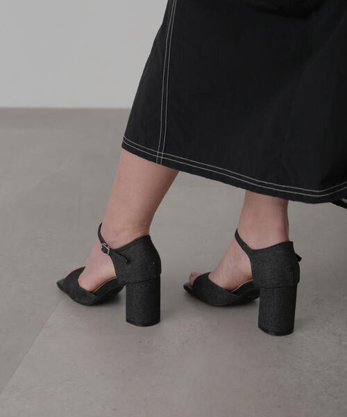 FREE'S MART（フリーズマート）の「オープントゥサンダル（サンダル・レディース・ブラック/ライトグリーン/ベージュ・SMALL/MEDIUM）」の7枚目の写真