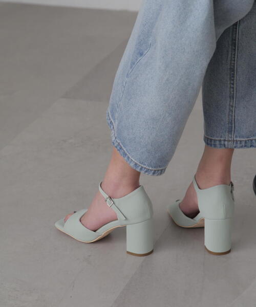 FREE'S MART（フリーズマート）の「オープントゥサンダル（サンダル・レディース・ブラック/ライトグリーン/ベージュ・SMALL/MEDIUM）」の5枚目の写真