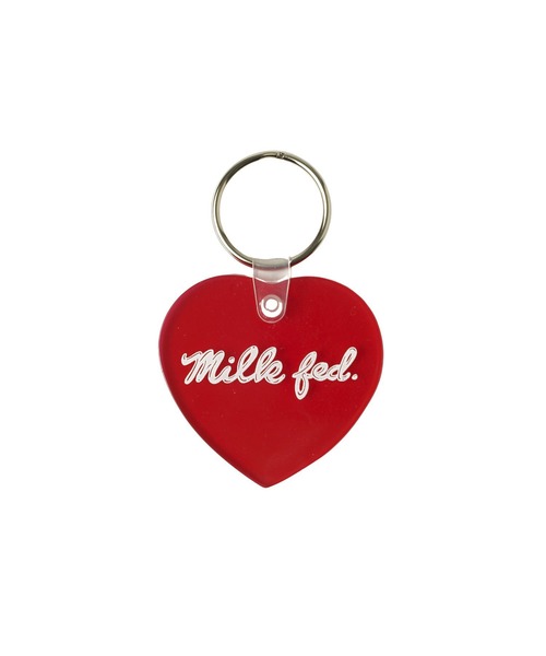 MILKFED.(ミルクフェド)の「ICING LOGO HEART KEYCHAIN(キーケース/キーアクセサリー・レディース・レッド・ONE SIZE)」の3枚目の写真