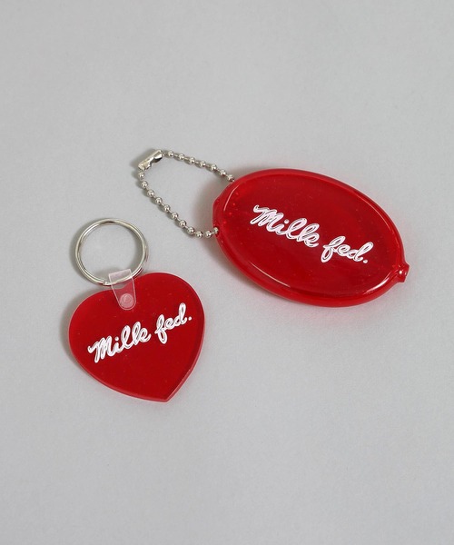 MILKFED.(ミルクフェド)の「ICING LOGO HEART KEYCHAIN(キーケース/キーアクセサリー・レディース・レッド・ONE SIZE)」の8枚目の写真