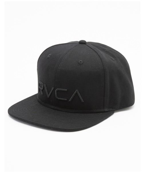 RVCA(ルーカ)の「RVCA/ルーカ キャップ TWILL SNAPBACKⅡ BE041-911(キャップ・メンズ・ホワイト/ブラック/ブラック×ブラック・FREE)」の3枚目の写真