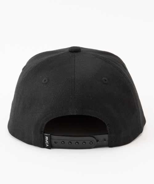 RVCA(ルーカ)の「RVCA/ルーカ キャップ TWILL SNAPBACKⅡ BE041-911(キャップ・メンズ・ホワイト/ブラック/ブラック×ブラック・FREE)」の7枚目の写真