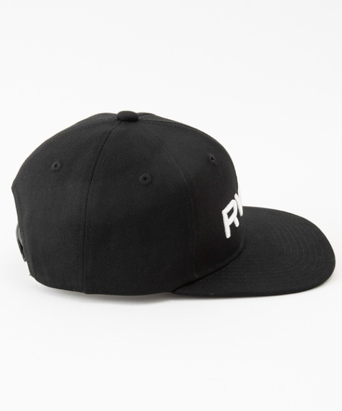 RVCA(ルーカ)の「RVCA/ルーカ キャップ TWILL SNAPBACKⅡ BE041-911(キャップ・メンズ・ホワイト/ブラック/ブラック×ブラック・FREE)」の8枚目の写真